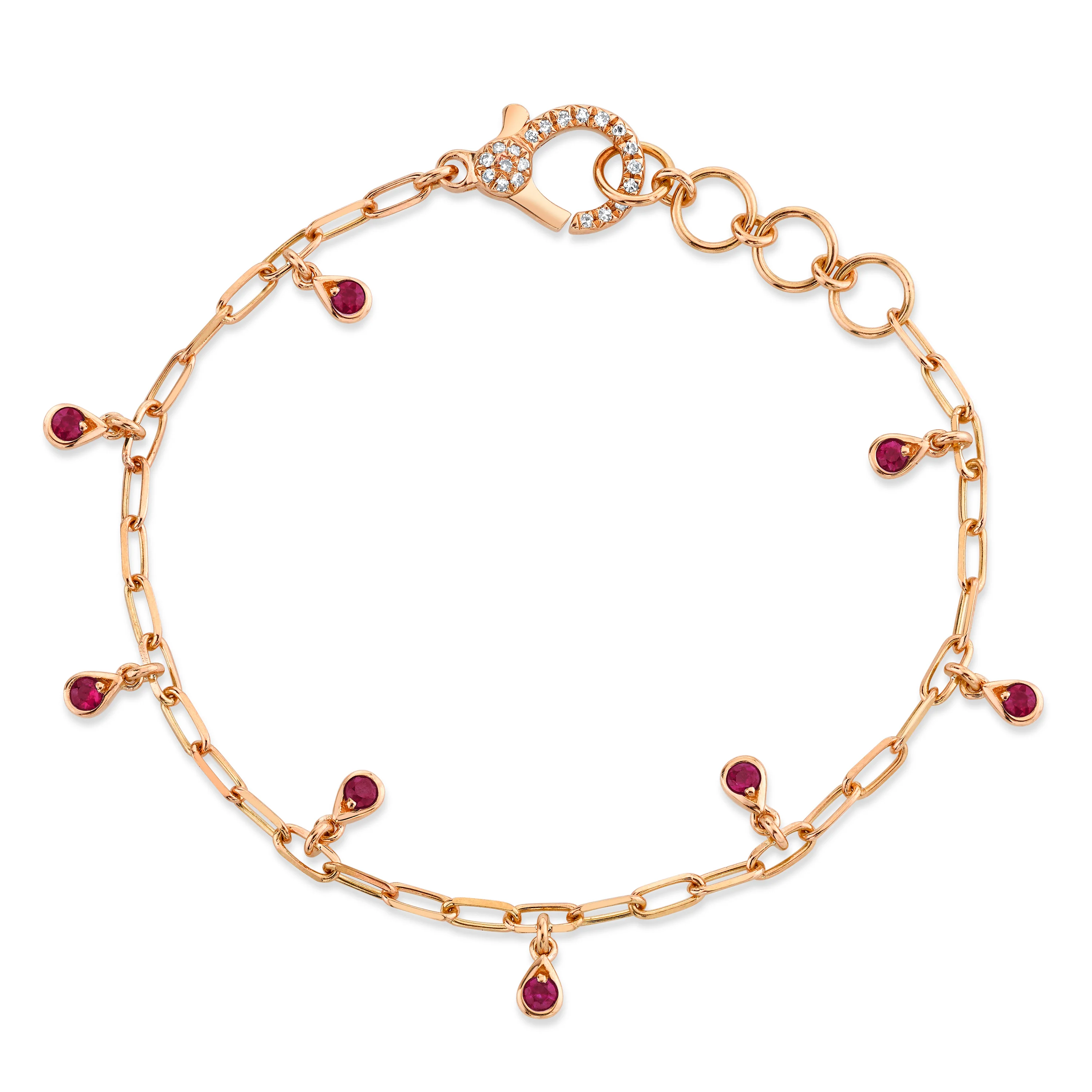 MINI ME RUBY BABY DANGLE DROP BRACELET - Image 4