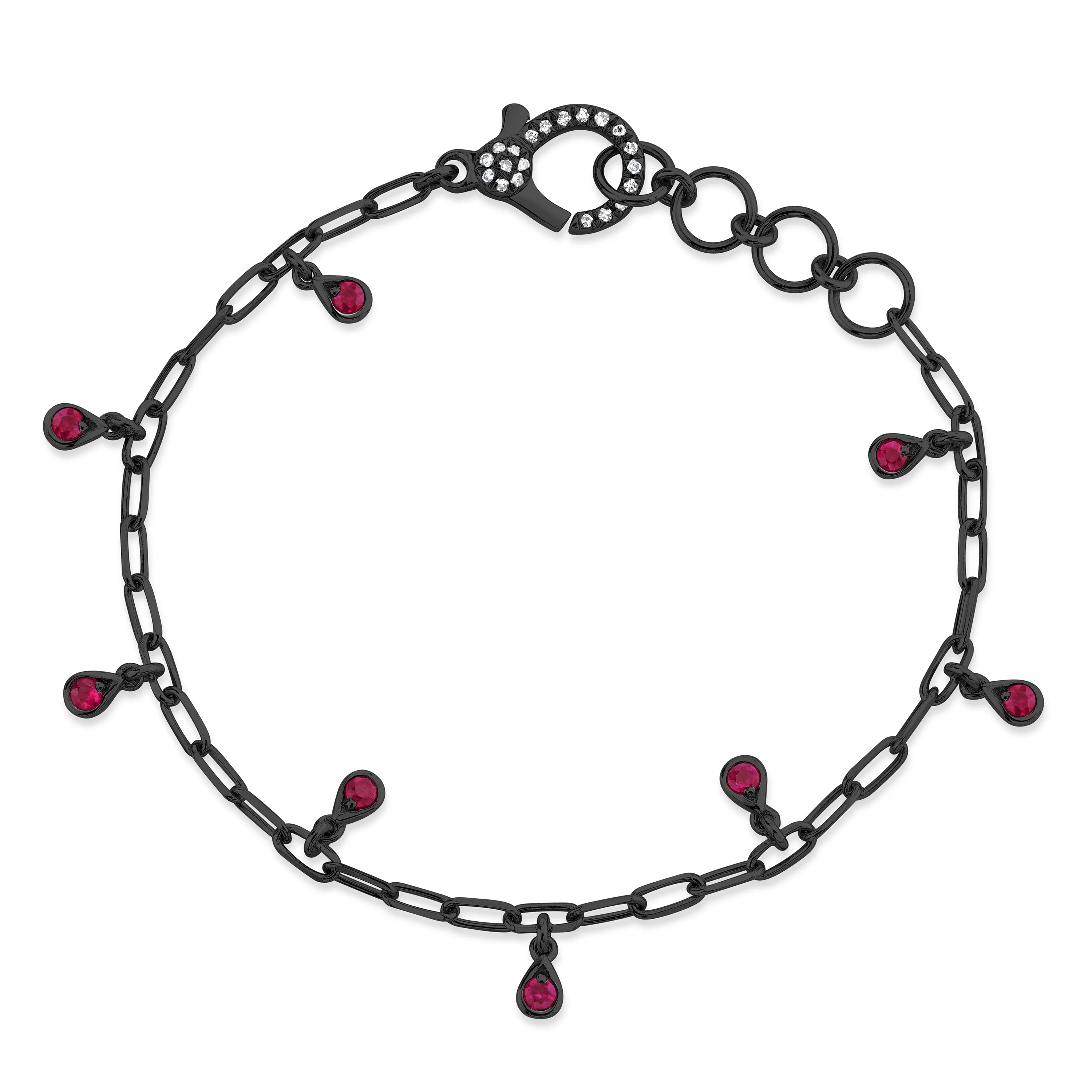 MINI ME RUBY BABY DANGLE DROP BRACELET - Image 5