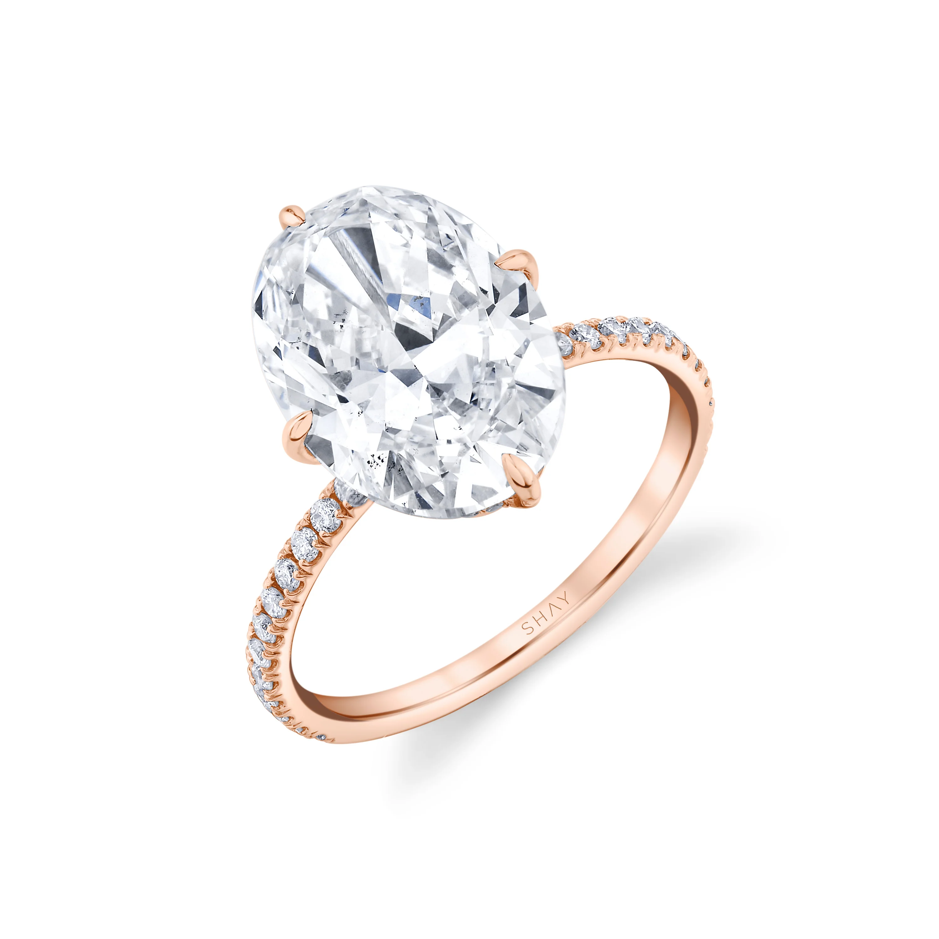 OVAL DIAMOND ENGAGMENT RING - Image 4