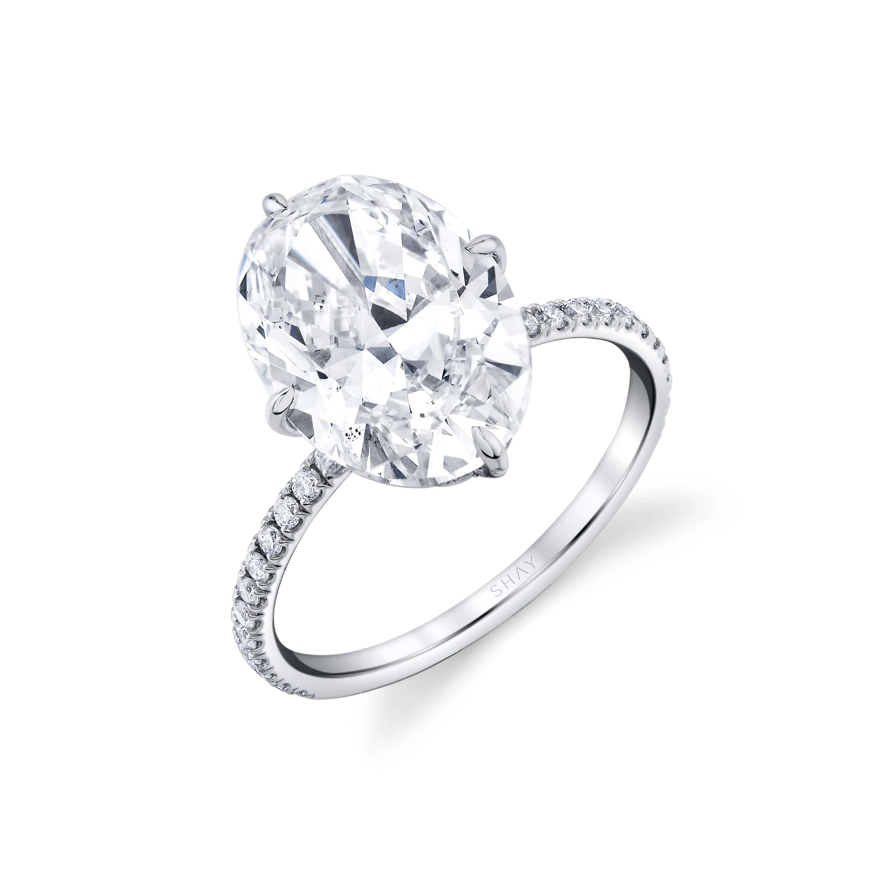 OVAL DIAMOND ENGAGMENT RING - Image 5