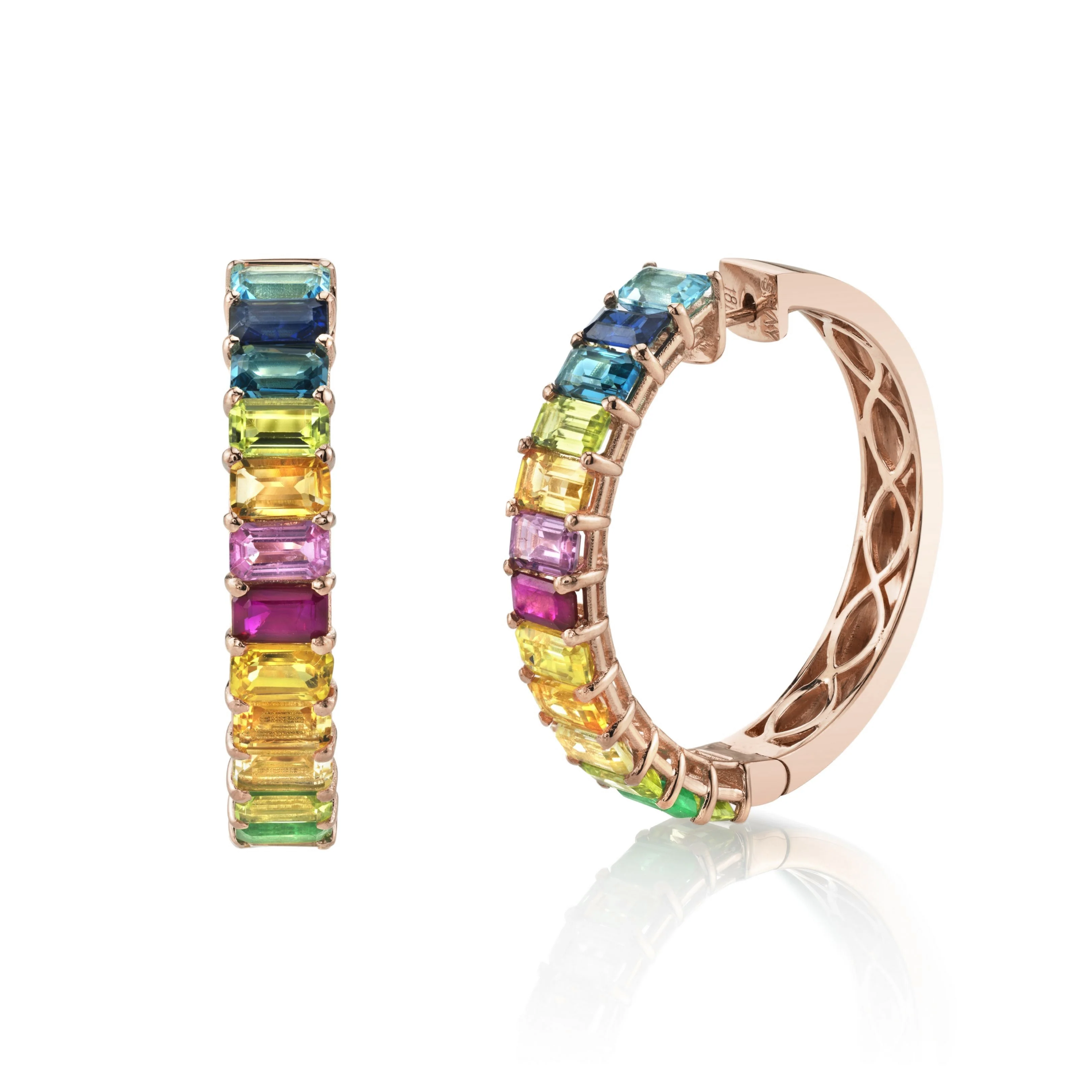 RAINBOW ETERNITY HOOPS - Image 3