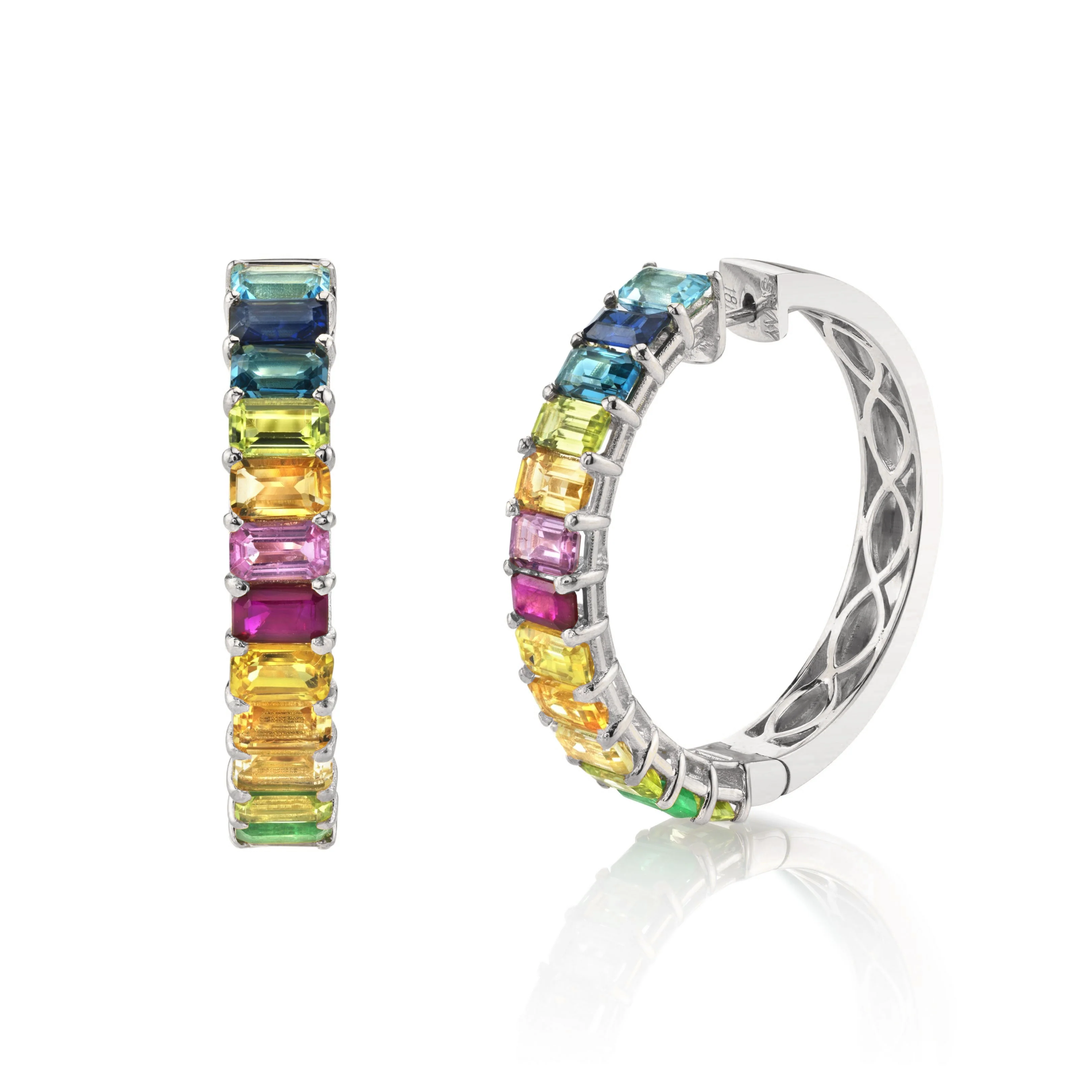 RAINBOW ETERNITY HOOPS - Image 4