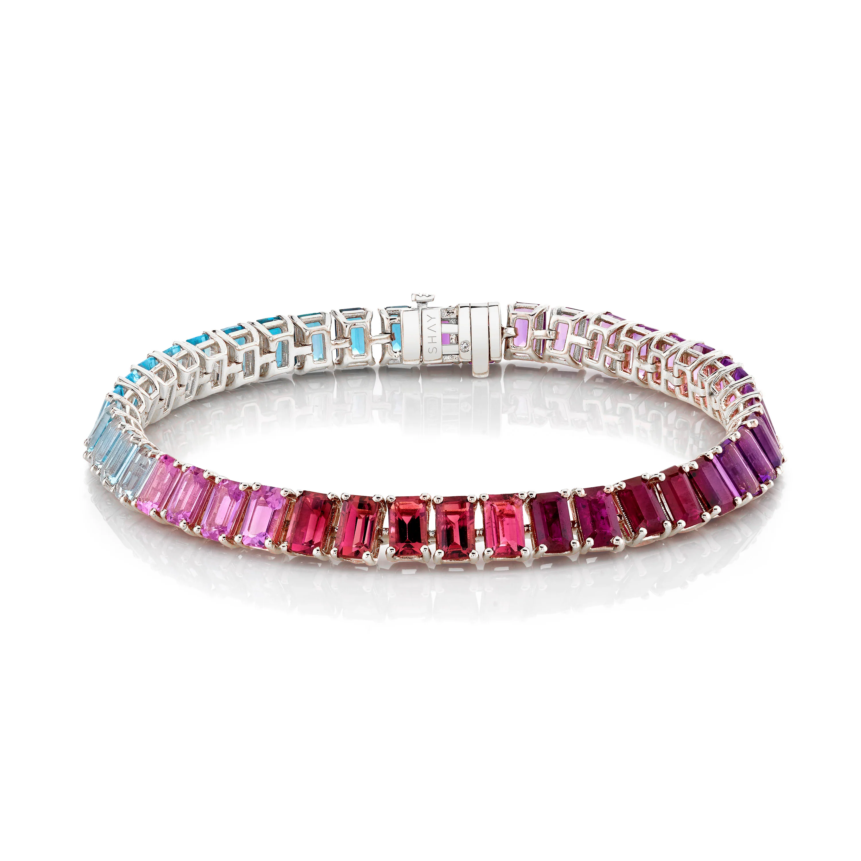 RAINBOW PASTEL TENNIS BRACELET - Image 4