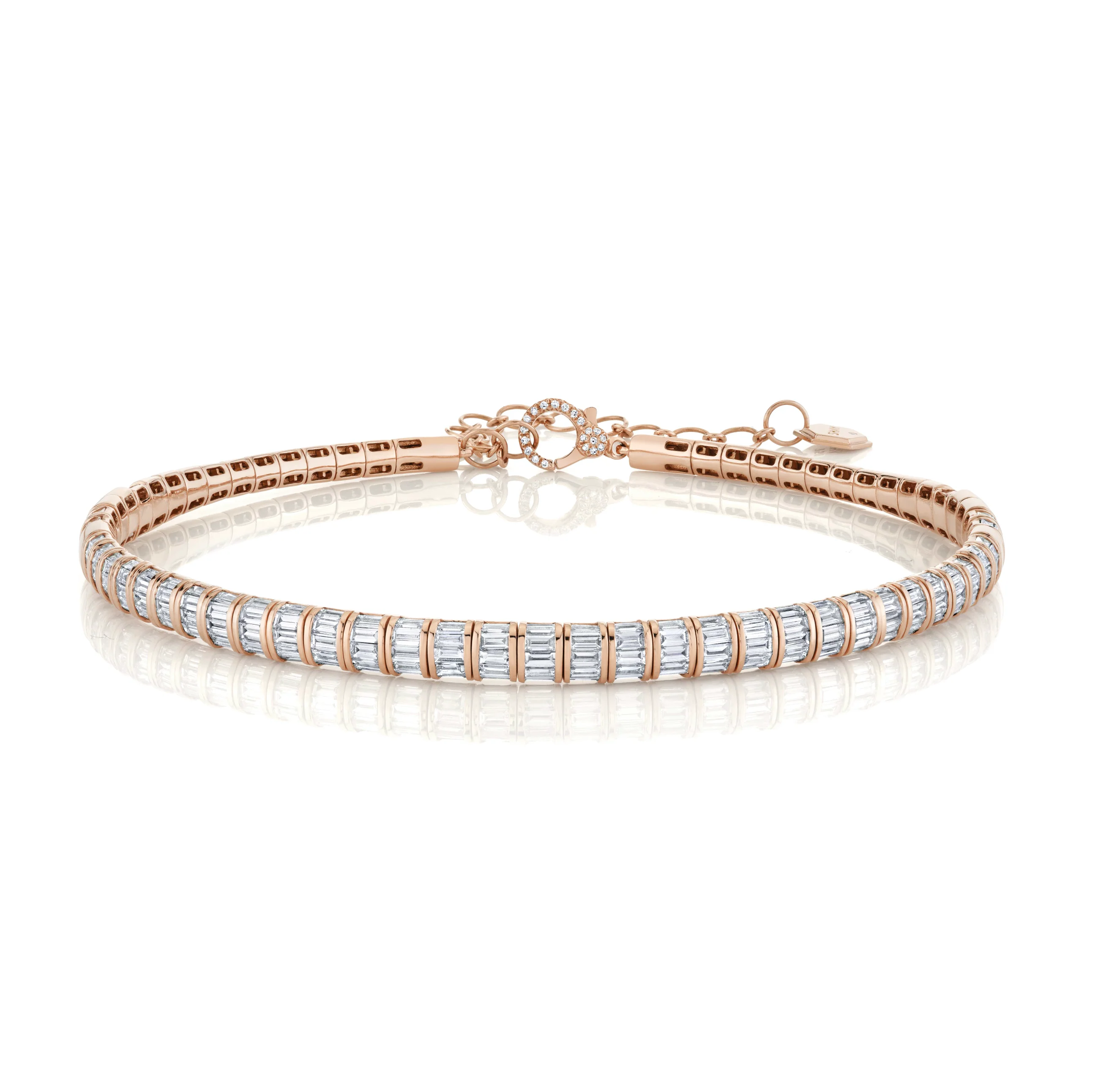 DIAMOND BAGUETTE COLLAR - Image 3