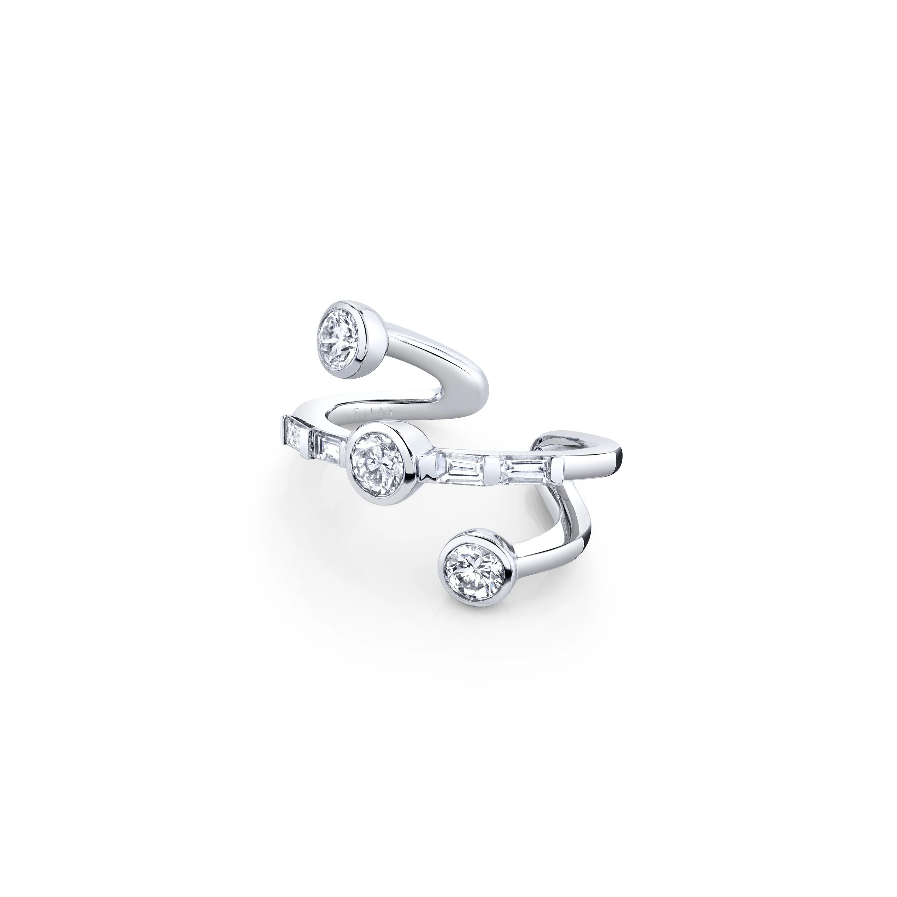 READY TO SHIP DIAMOND DOTS EAR CUFF
