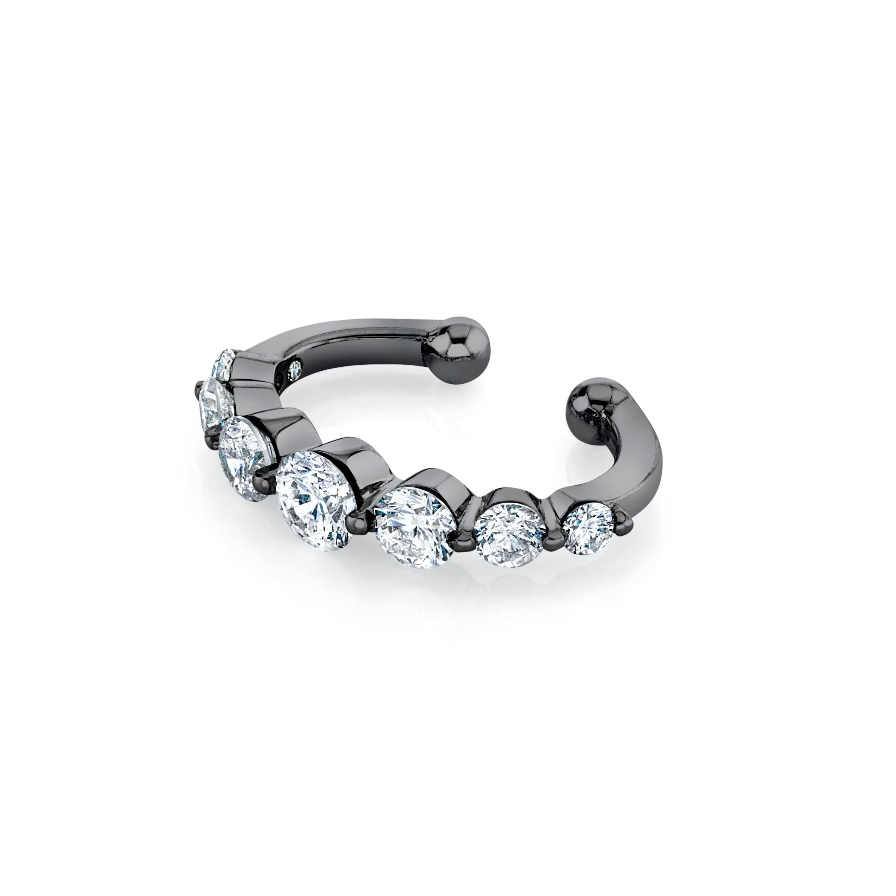 READY TO SHIP DIAMOND GRADUAL EAR CUFF - Image 4