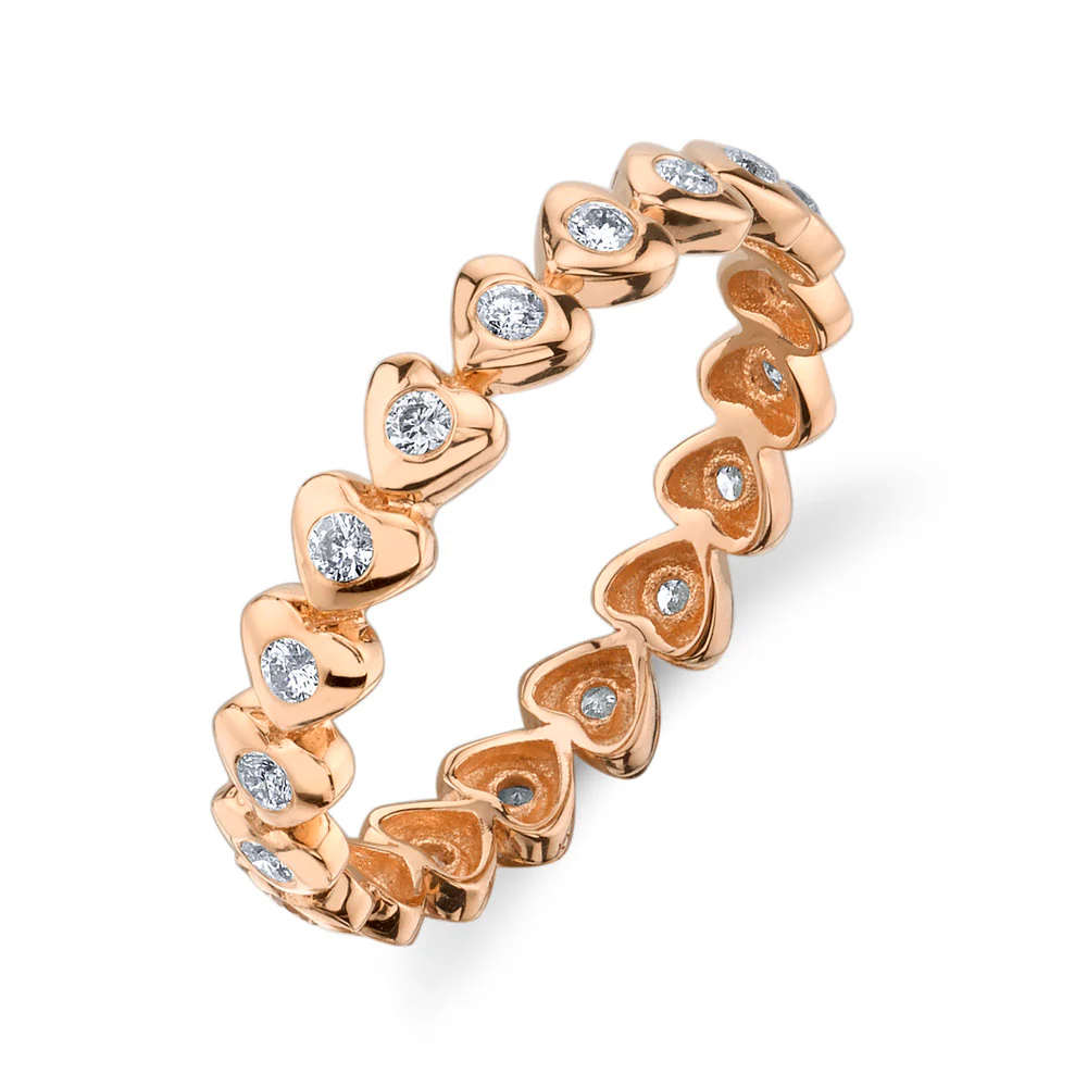 READY TO SHIP DIAMOND HEART BAND - Image 3