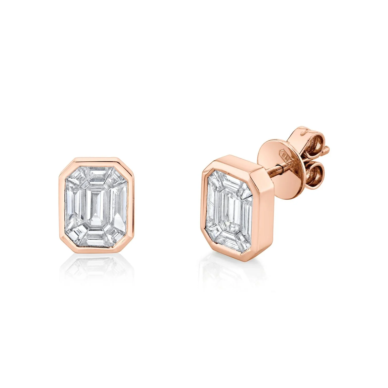 READY TO SHIP DIAMOND ILLUSION STUDS - Image 3