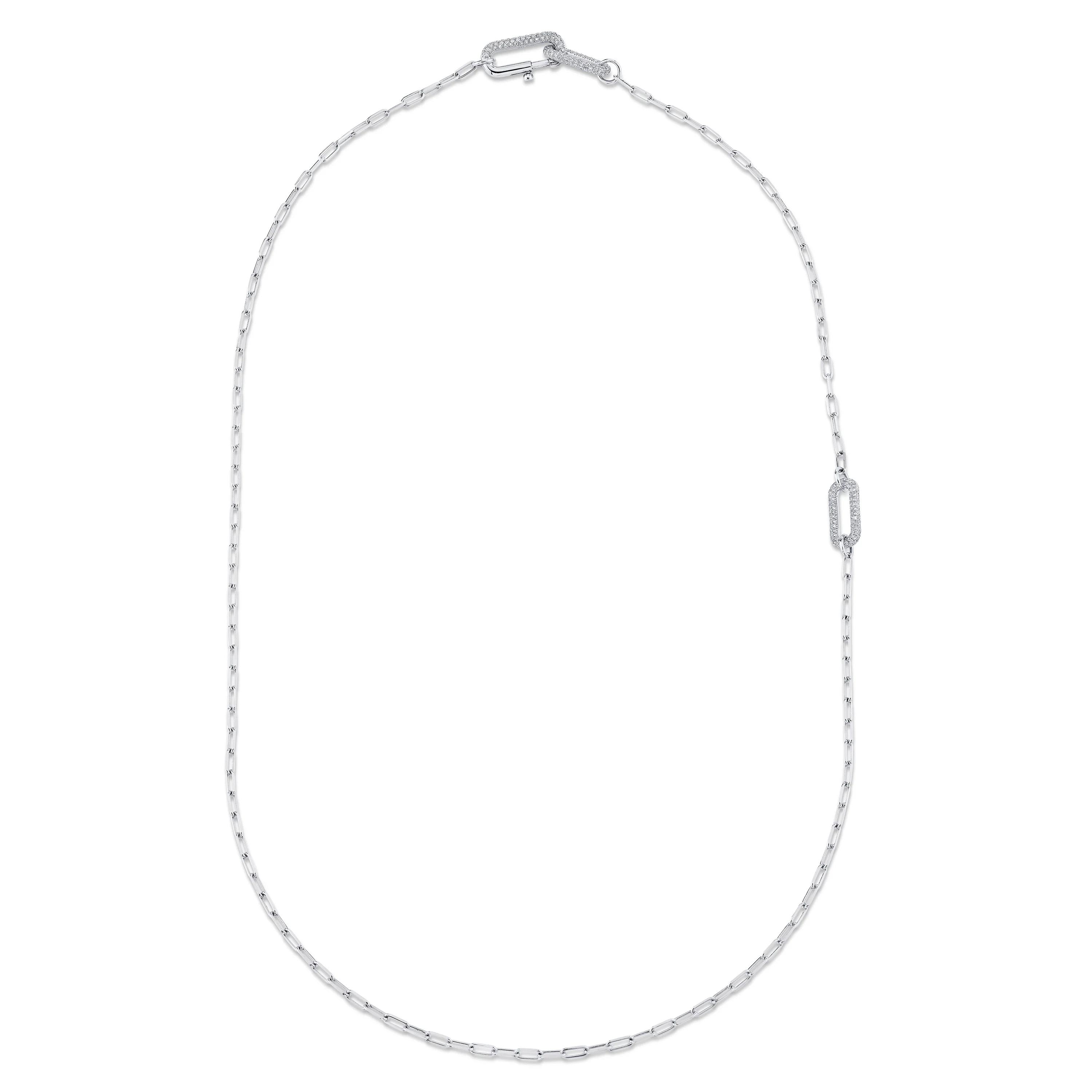 READY TO SHIP DIAMOND PAVE MINI CABLE LARIAT - Image 5