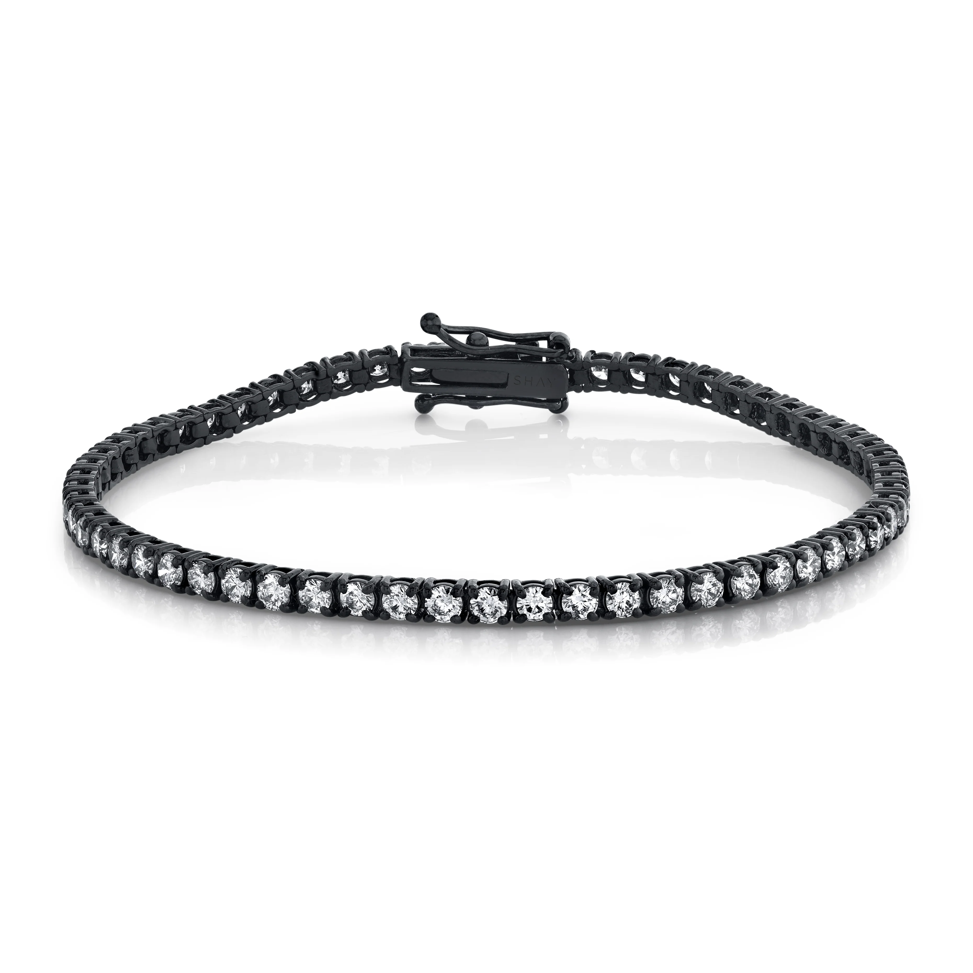 READY TO SHIP  DIAMOND TENNIS BRACELET PETITE - Image 3