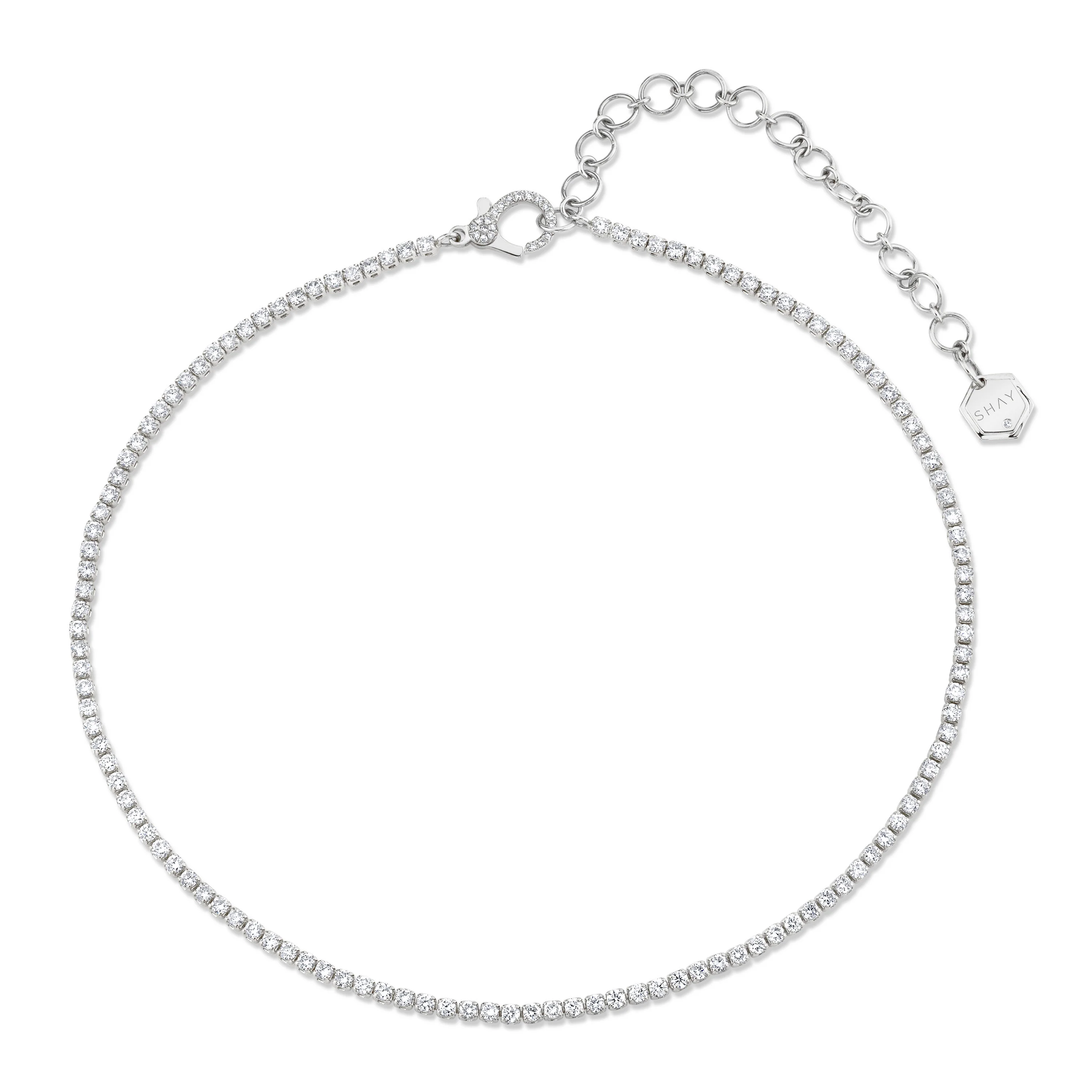 READY TO SHIP DIAMOND THREAD CHOKER - Image 3