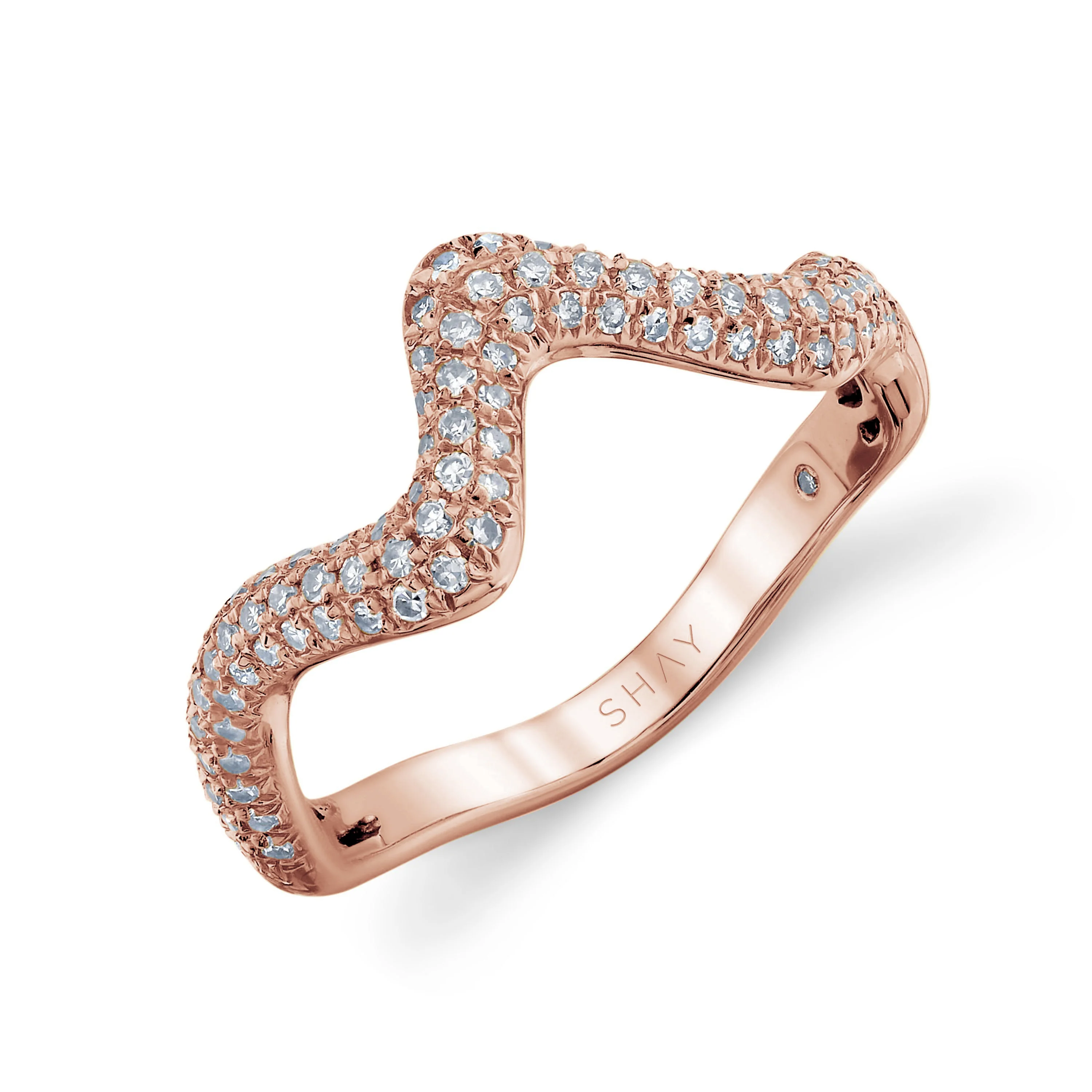 DIAMOND WAVE RING - Image 3