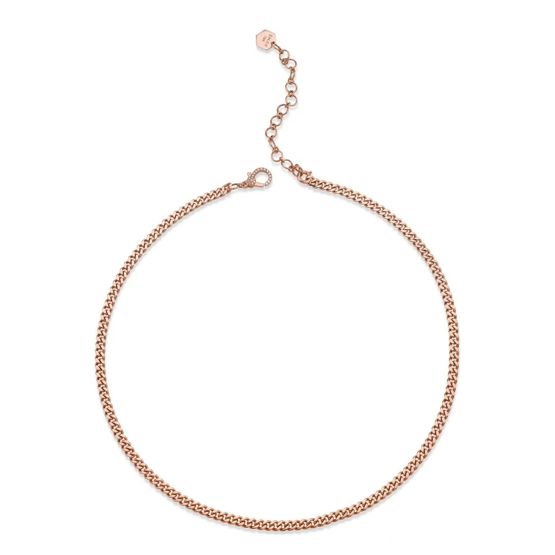 READY TO SHIP SOLID GOLD BABY LINK CHOKER - Image 3