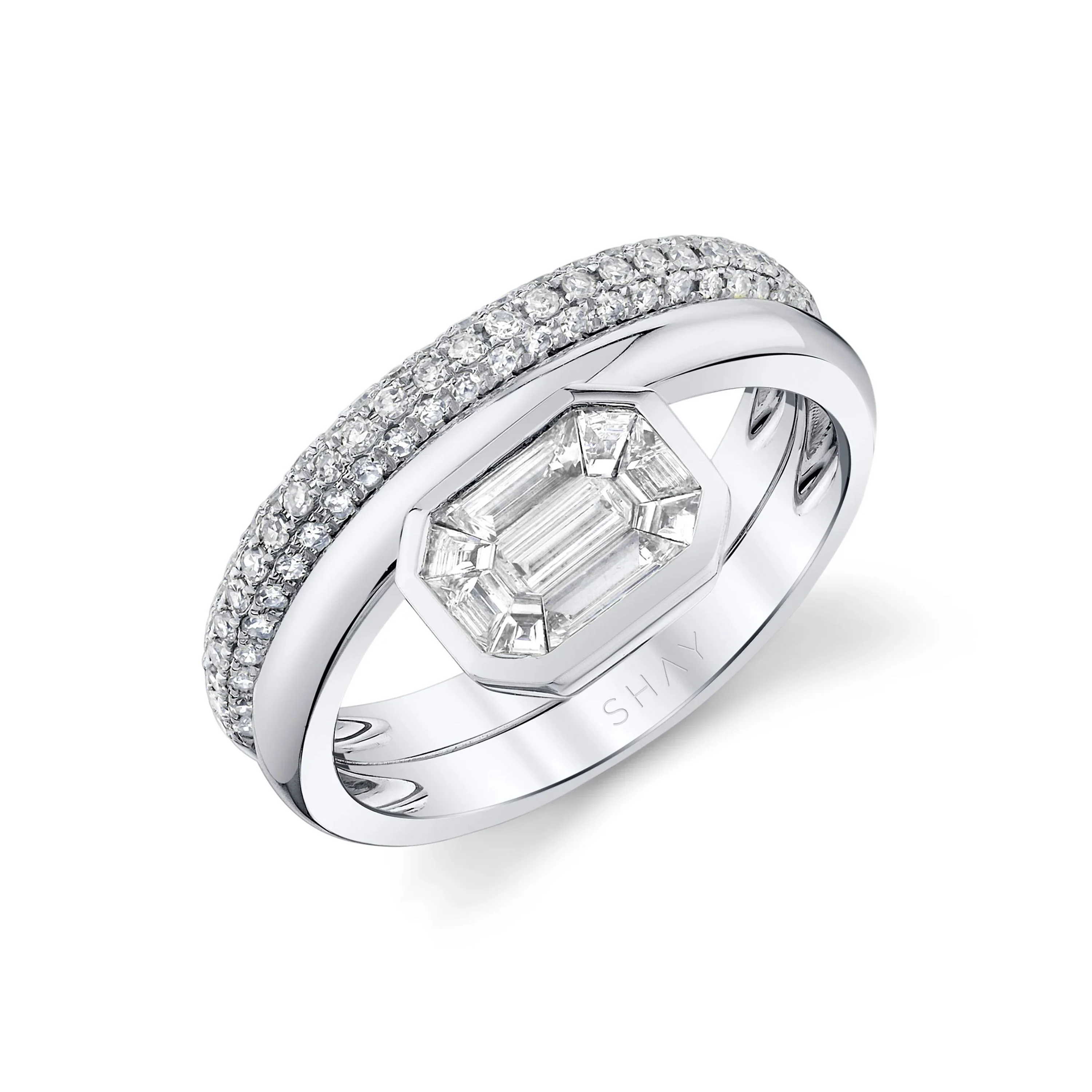 DIAMOND FLOATING BEZEL BAND - Image 3