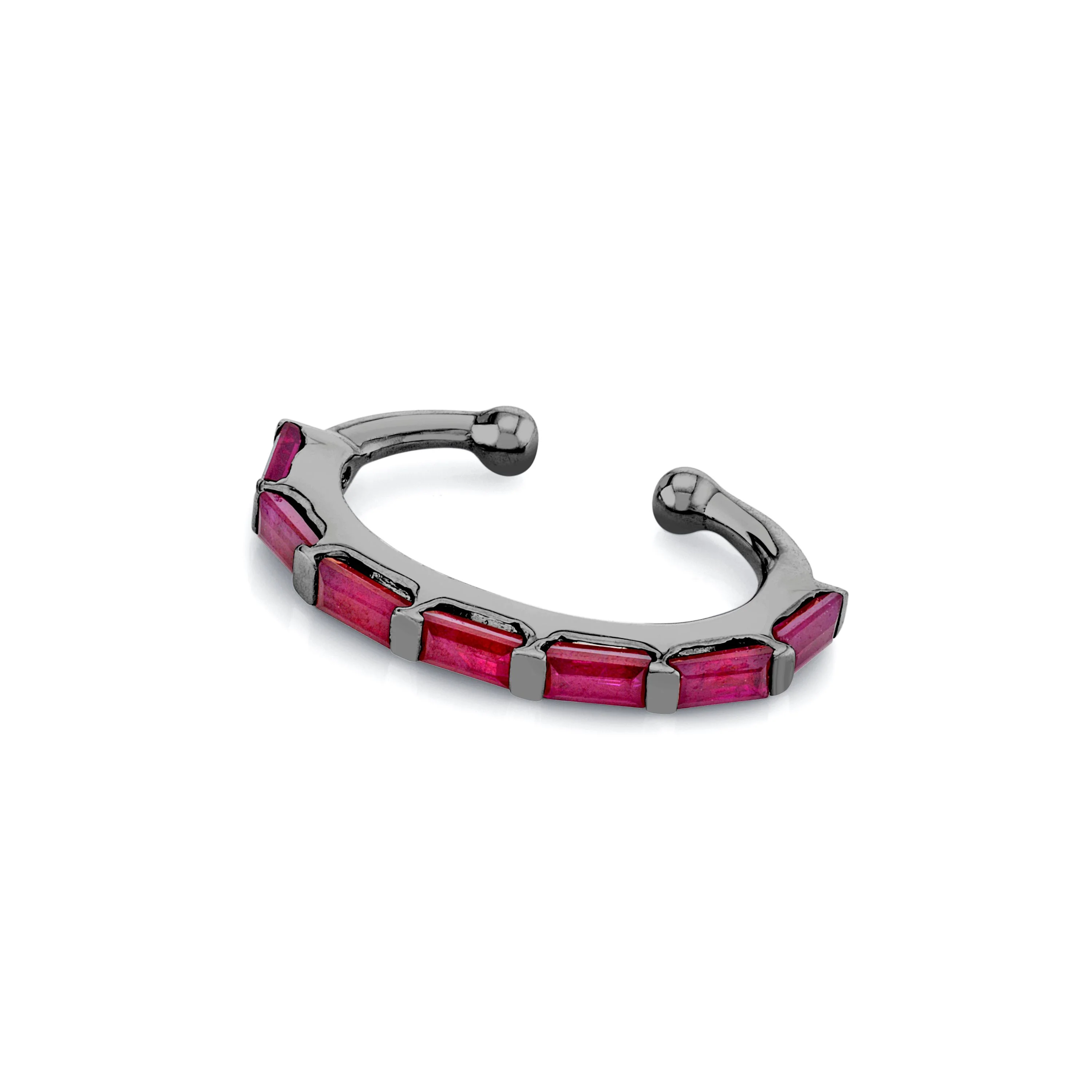 RUBY BAGUETTE EAR CUFF - Image 5