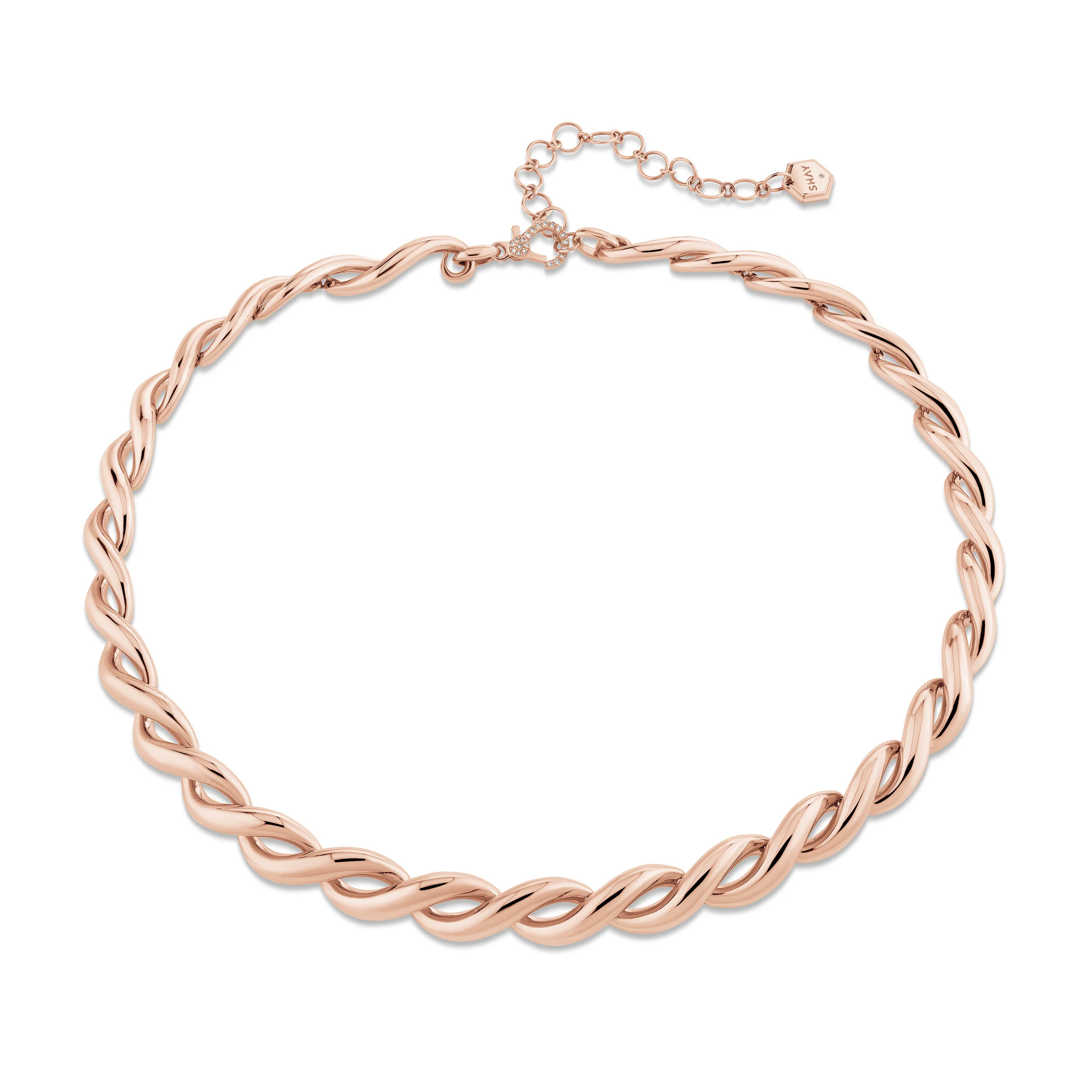 SCULPTED WAVE NECKLACE - Image 4