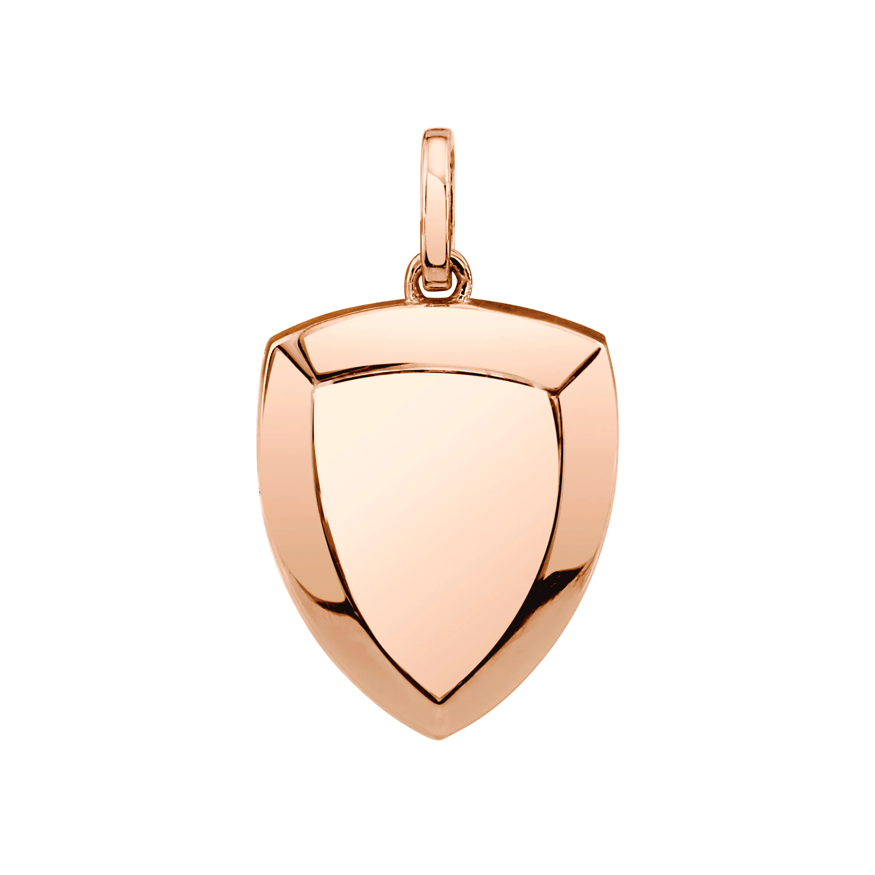 SOLID GOLD SHIELD OF HONOR PENDANT - Image 3