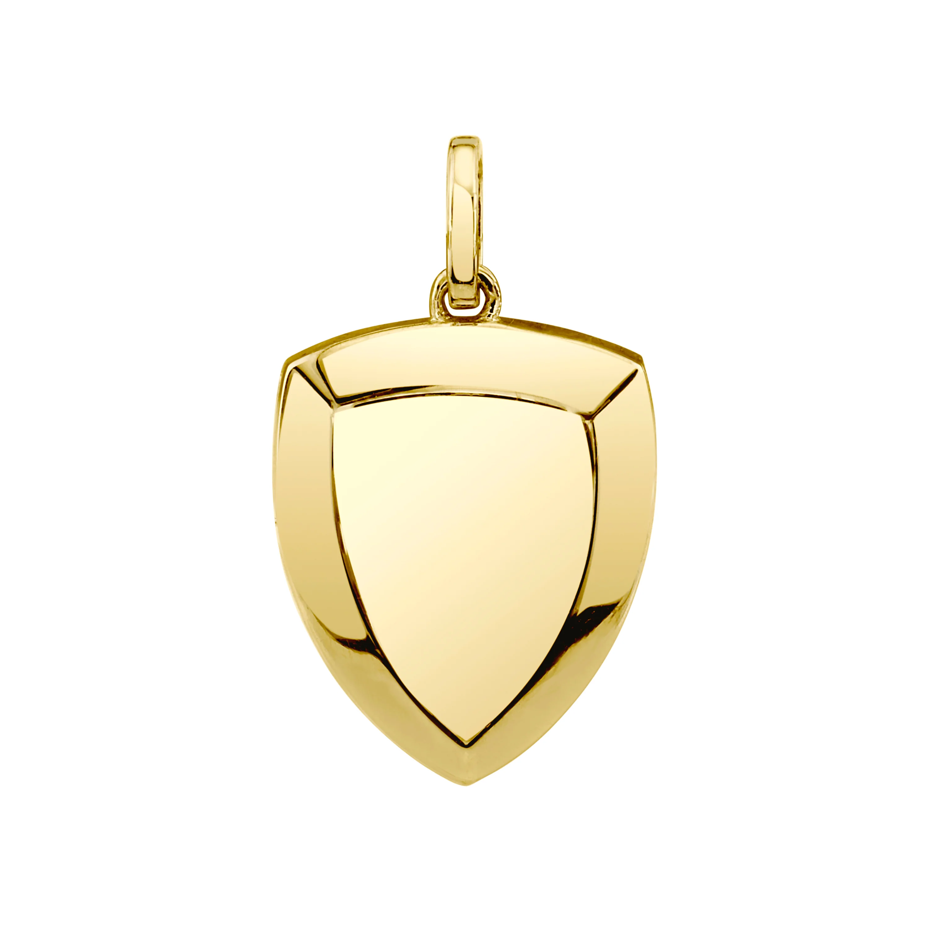 SOLID GOLD SHIELD OF HONOR PENDANT - Image 4