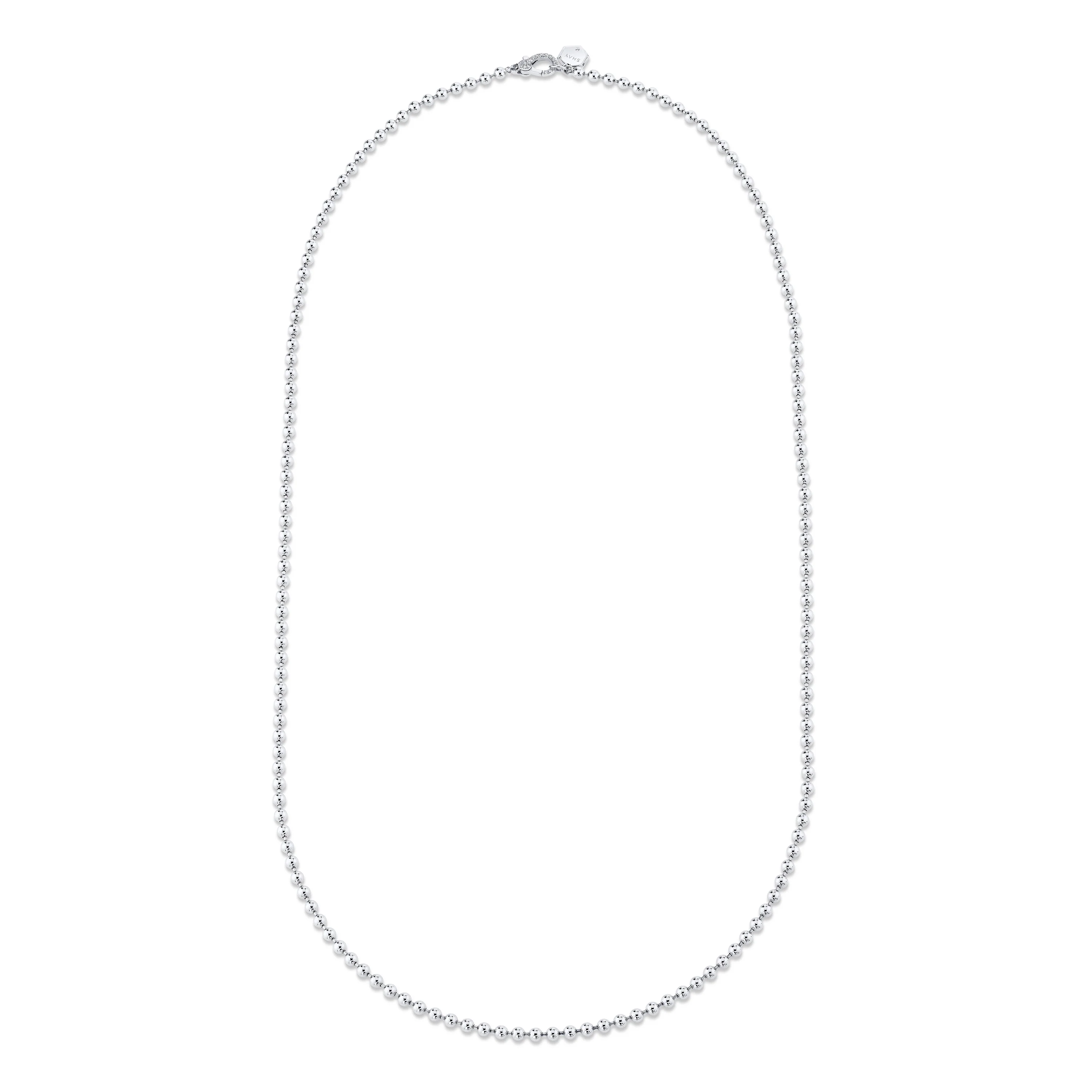 SOLID GOLD BALL CHAIN - Image 4