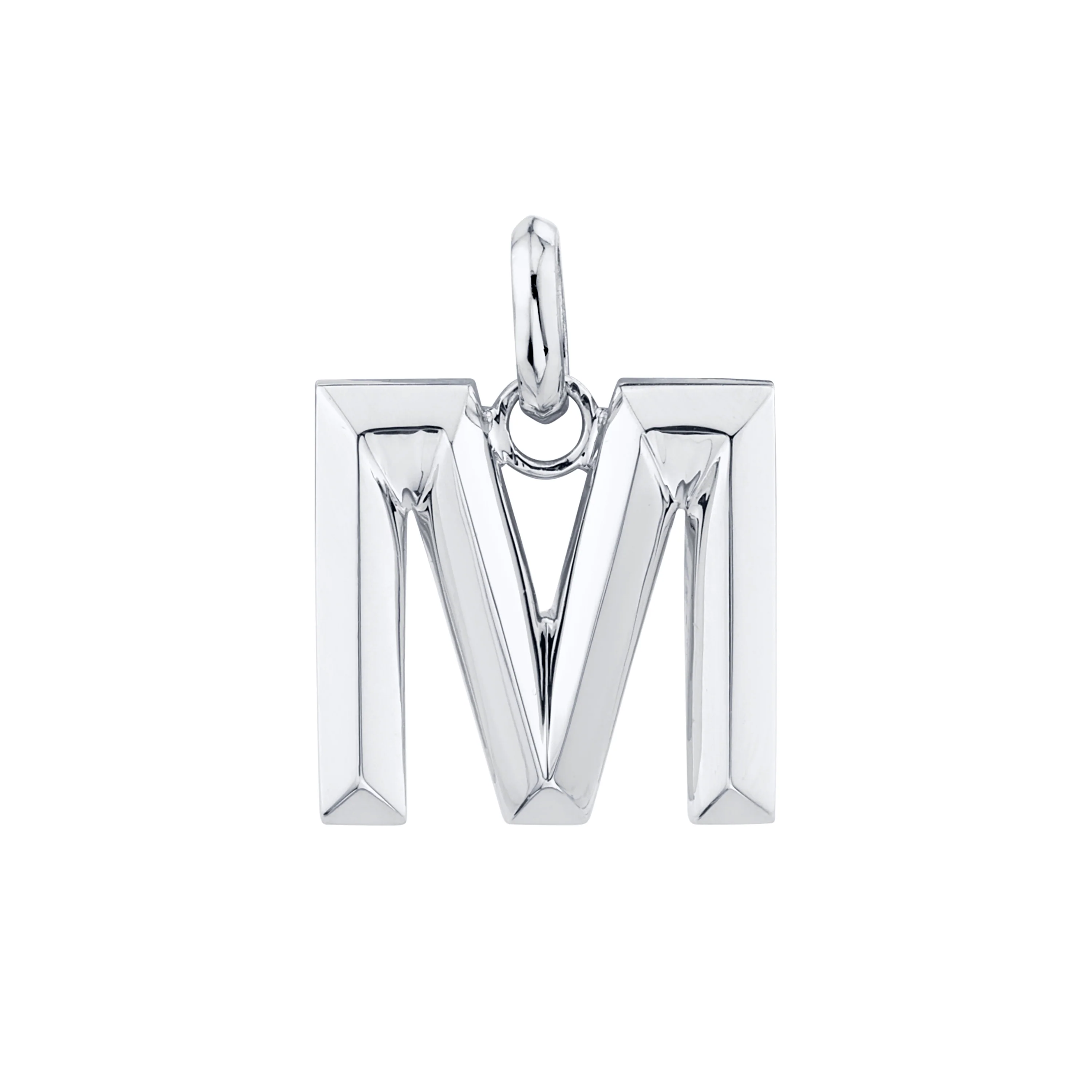 SOLID GOLD LETTER PENDANT