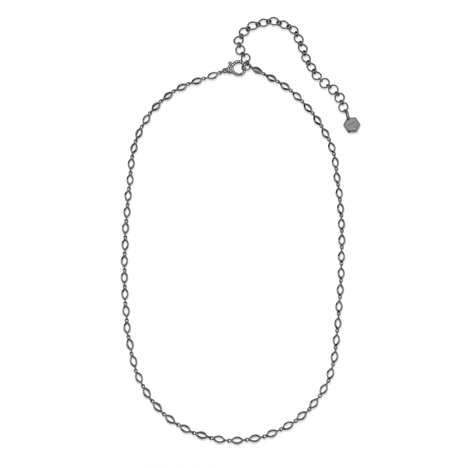 SOLID GOLD MARQUISE CHAIN - Image 4