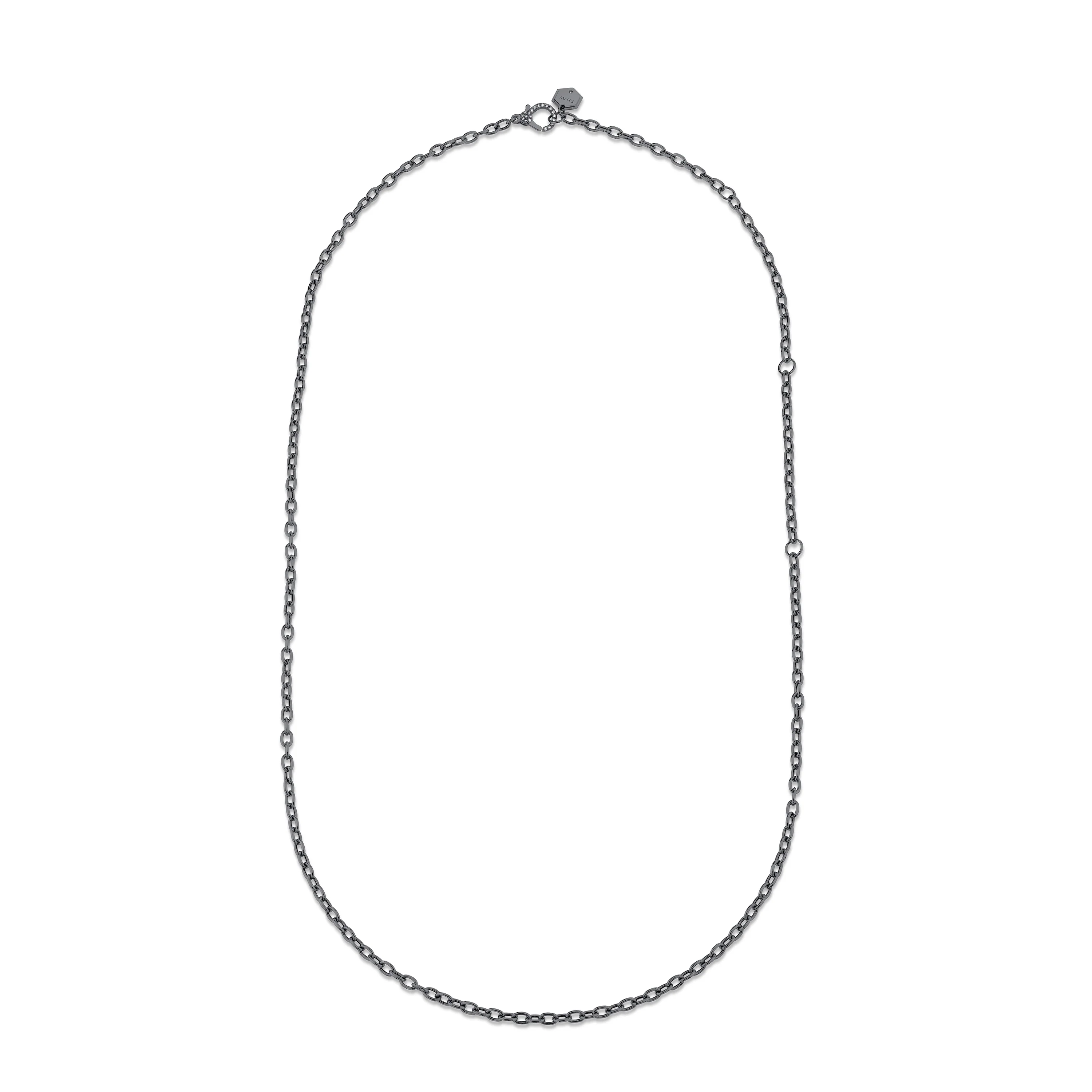 SOLID GOLD OVAL LINK CHAIN - Image 5