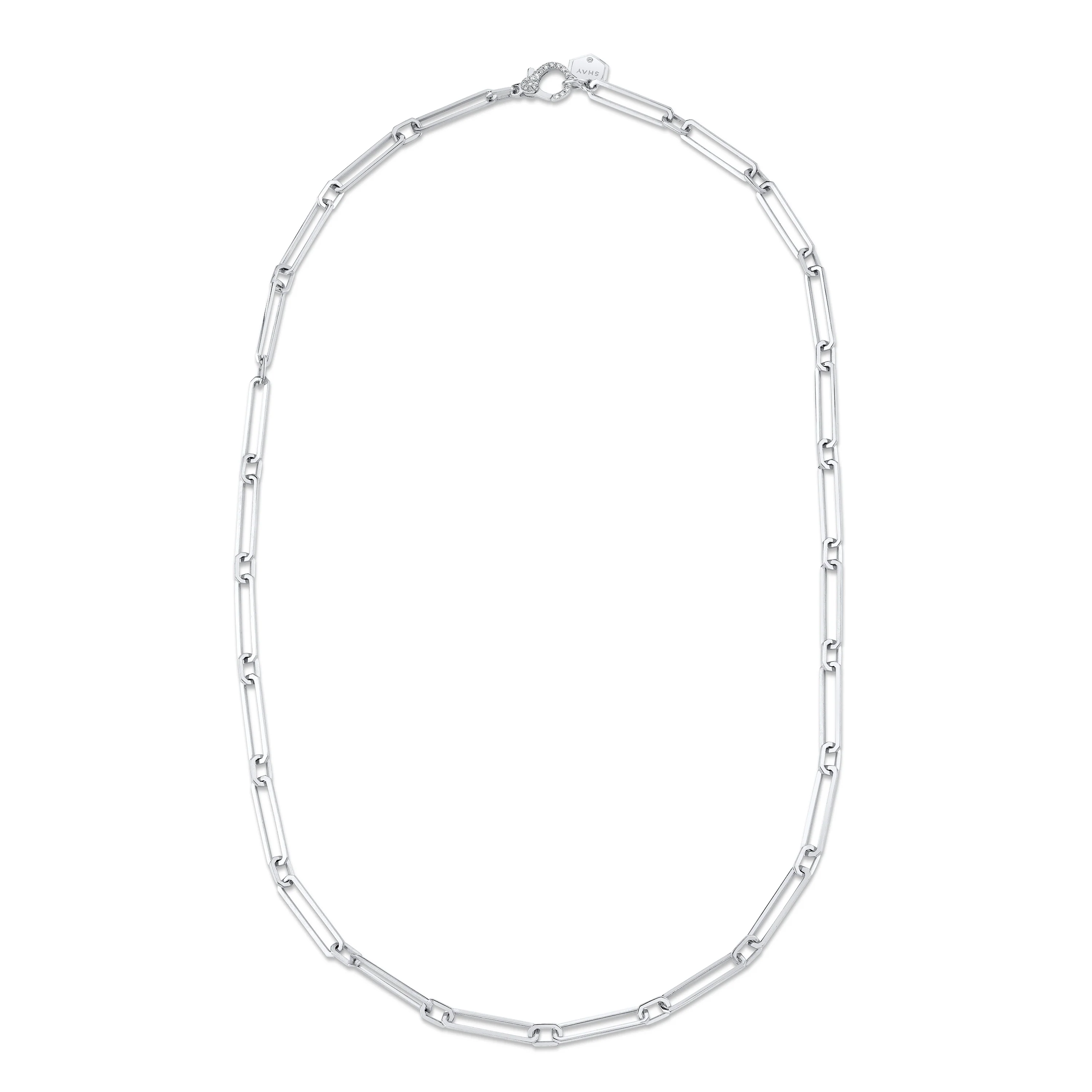 SOLID GOLD PAPER CLIP CHAIN - Image 3