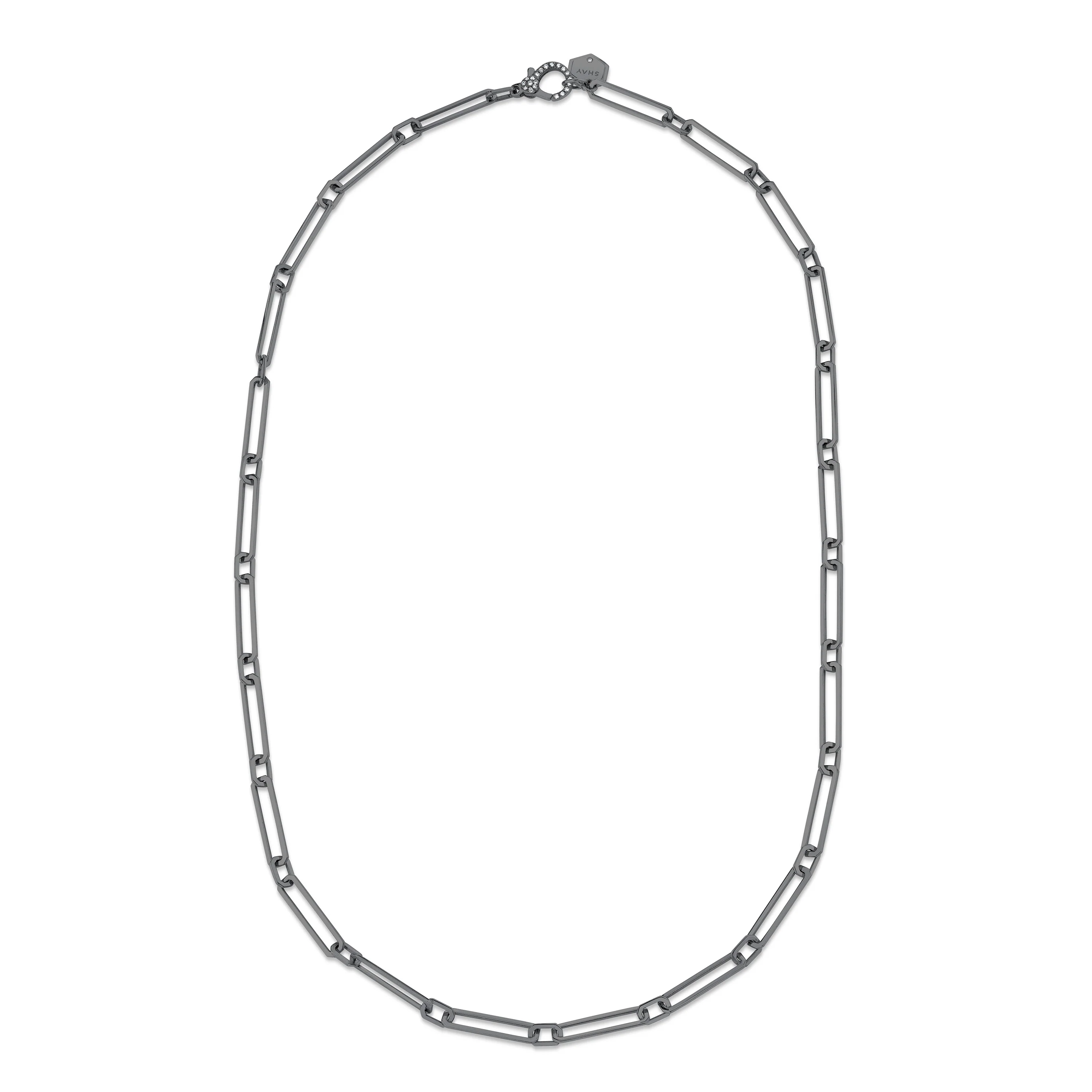 SOLID GOLD PAPER CLIP CHAIN - Image 4
