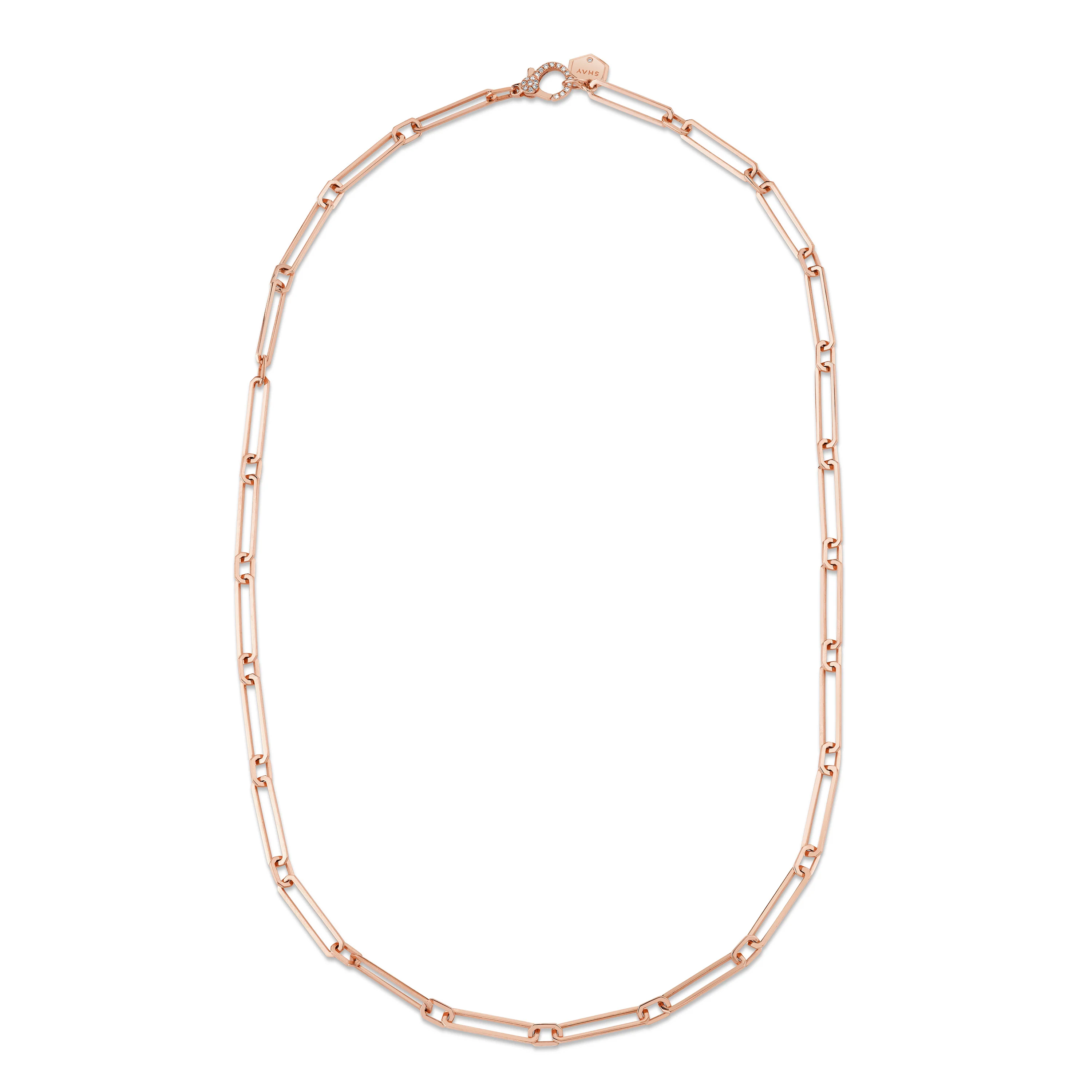 SOLID GOLD PAPER CLIP CHAIN - Image 5