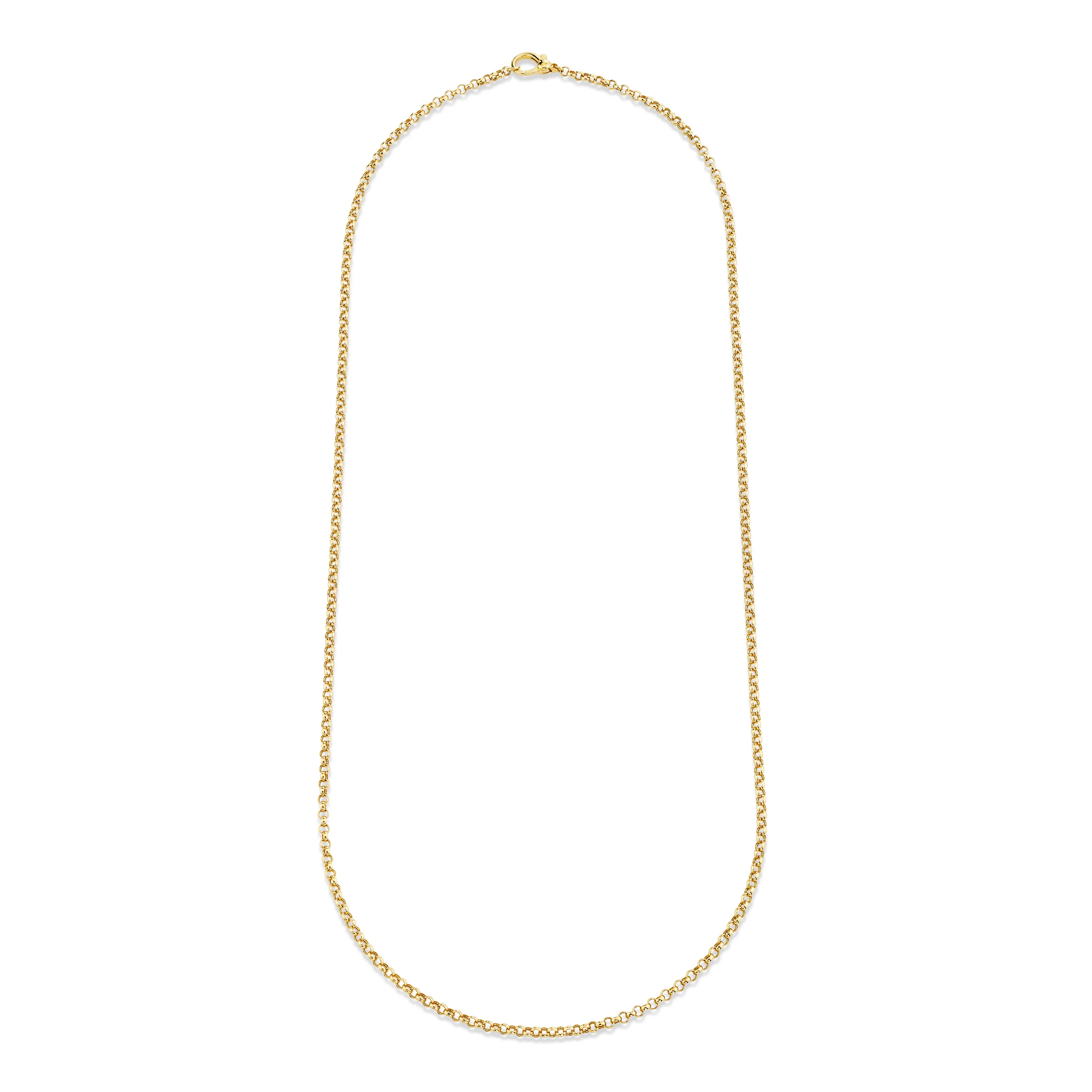 SOLID GOLD ROLO CHAIN - Image 3