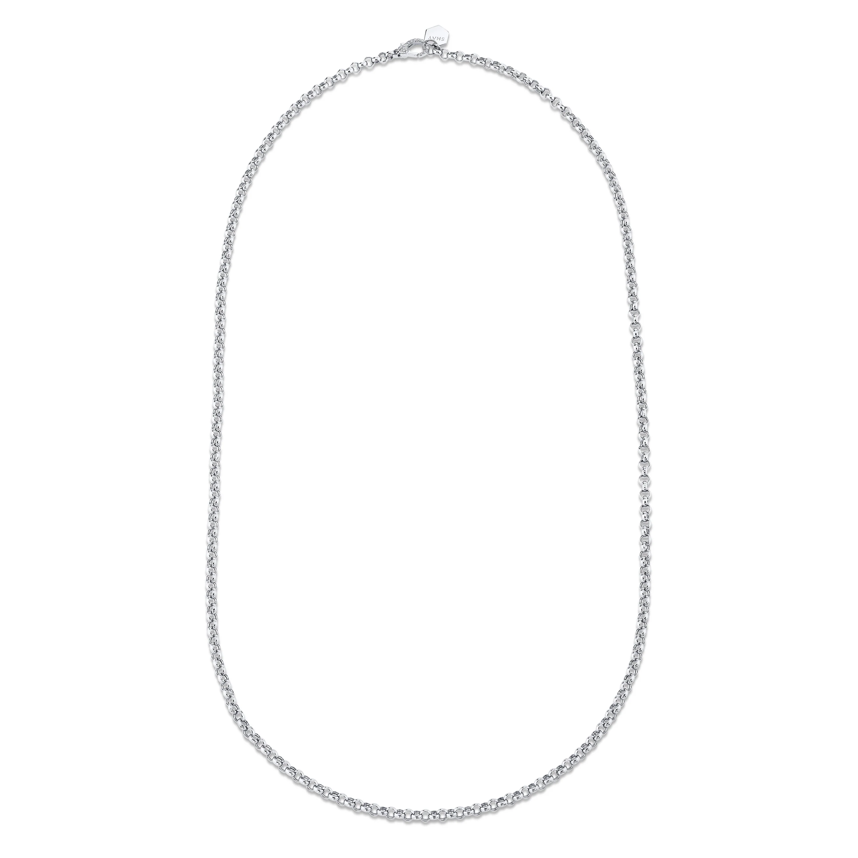 SOLID GOLD ROLO LINK CHAIN - Image 2