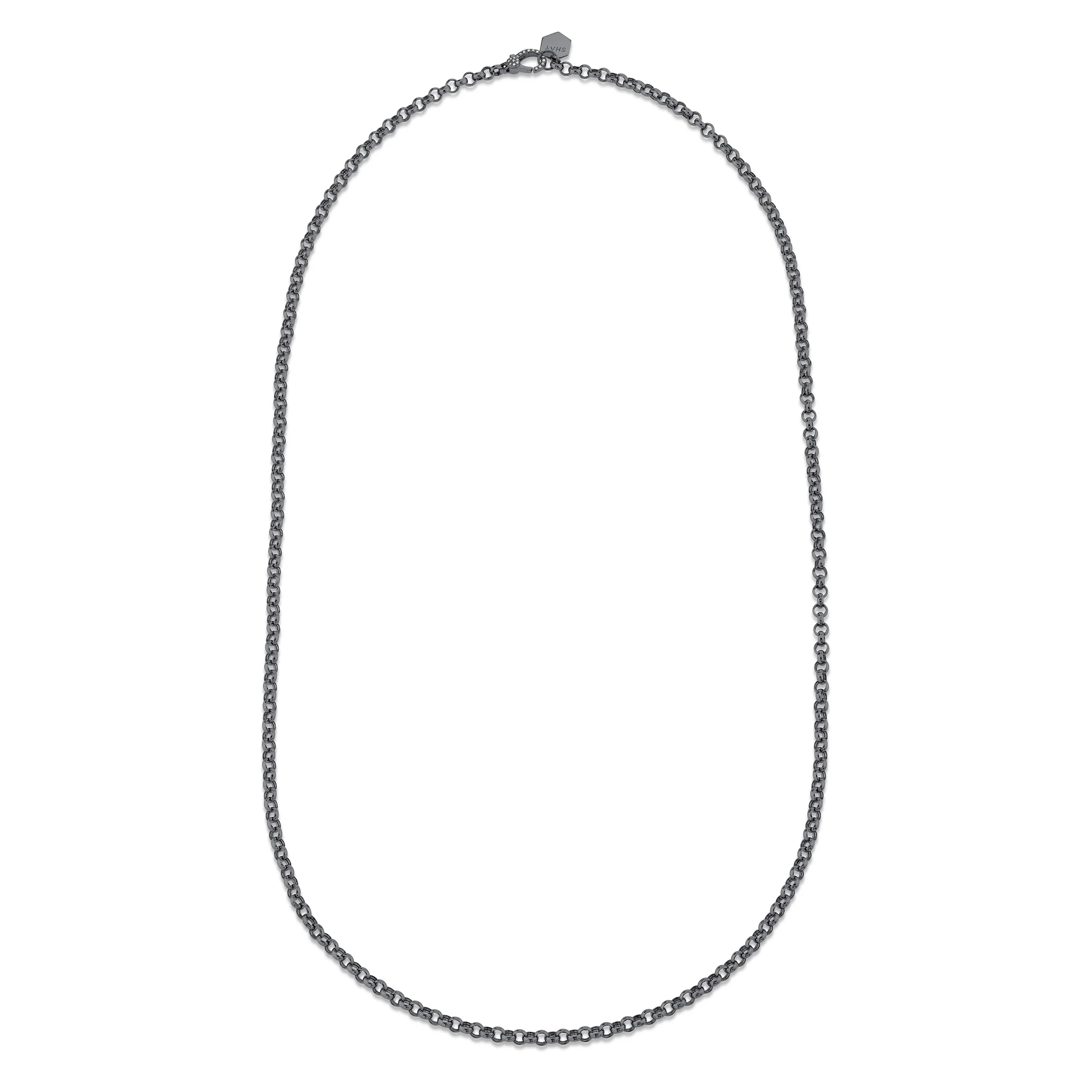 SOLID GOLD ROLO LINK CHAIN - Image 3